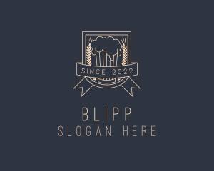 Beer Distiller Brewery Logo