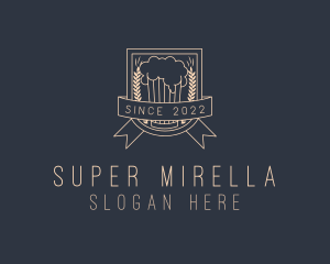 Beer Distiller Brewery Logo