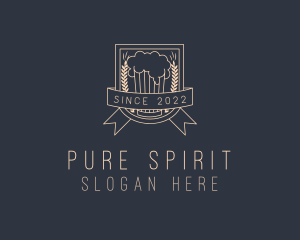 Distiller - Beer Distiller Brewery logo design