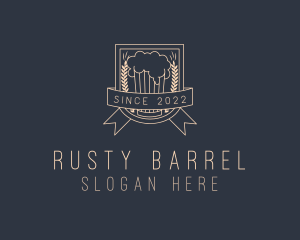 Tavern - Beer Distiller Brewery logo design
