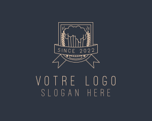 Distillery - Beer Distiller Brewery logo design