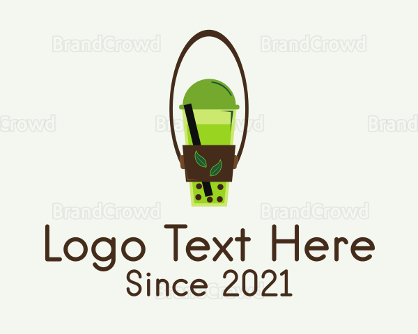 Organic Milk Tea Logo