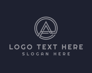 Professional - Generic Minimalist Letter A logo design