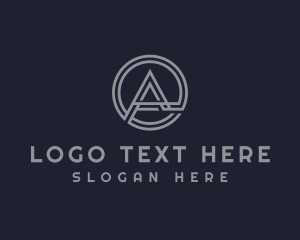 Interior Design - Generic Minimalist Letter A logo design