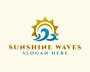 Summer - Summer Ocean Wave logo design