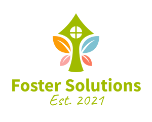 Foster Home Foundation logo design