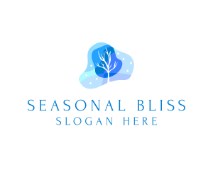 Season - Winter Season Blizzard logo design