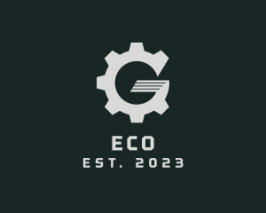 Garage - Gear Machine Cog logo design