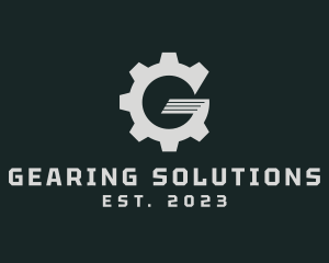 Gear Machine Cog logo design