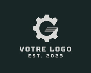 Machinery - Gear Machine Cog logo design