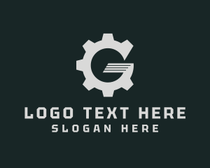 Gear Machine Cog Logo