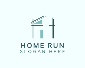 Home Builder Architecture logo design