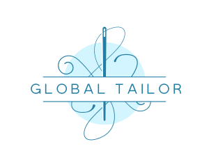 Tailor Needle Fashion logo design