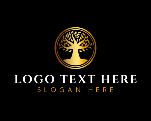 Agency - Golden Tree Agriculture logo design