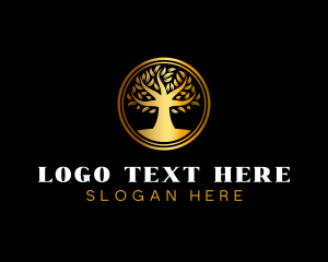 Studio - Golden Tree Agriculture logo design