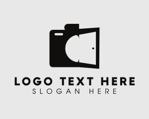 Film - Camera Door Media logo design