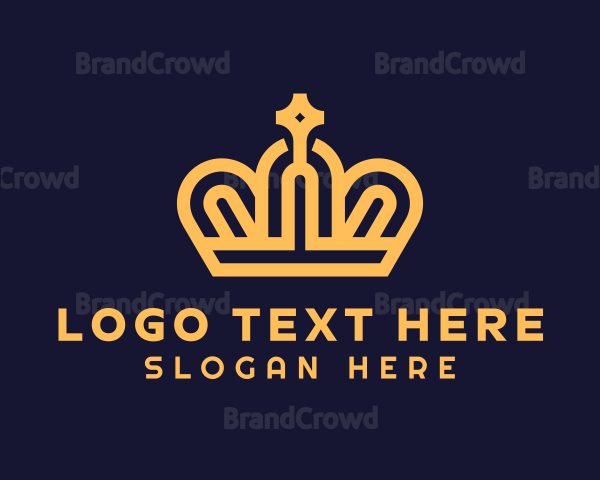 Deluxe Crown Cross Logo