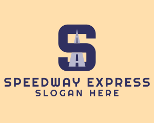 Highway - Highway Logistics Letter S logo design