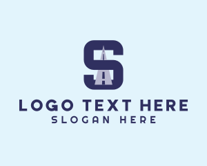 Travel - Highway Logistics Letter S logo design