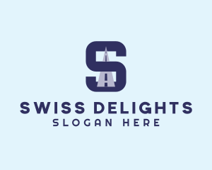 Highway Logistics Letter S logo design