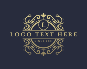 Premium Royalty Ornament logo design