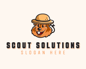 Scout - Camping Scout Beaver logo design