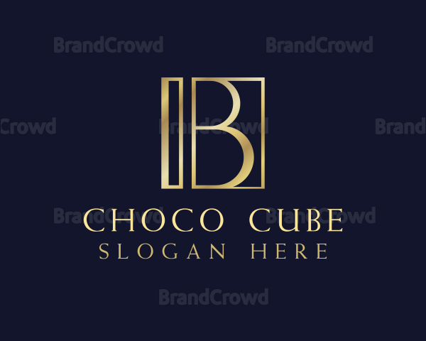 Luxury Premium Company Letter B Logo