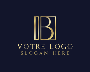 Luxury Premium Company Letter B Logo