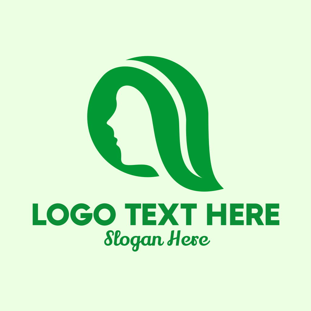 Green Leaf Skin Hair Care Logo | BrandCrowd Logo Maker