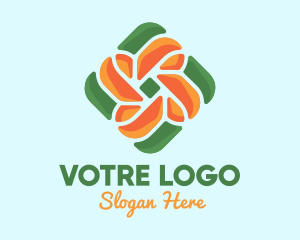 Floristry - Floral Knot Nature logo design