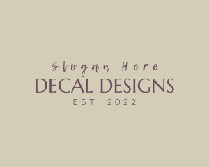 Generic Apparel Design logo design