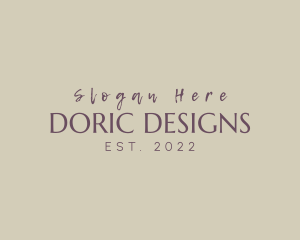 Generic Apparel Design logo design