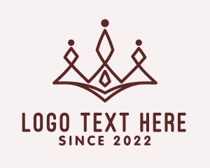 Princess - Royal Crown Monarchy logo design