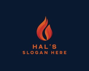 Fire Heat Energy Logo