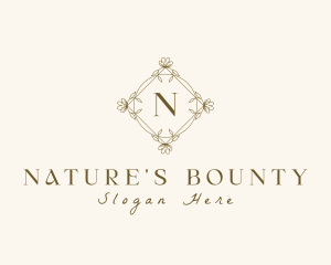 Nature Floral Decor logo design