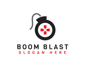 Bombing - Controller Bomb Gaming logo design