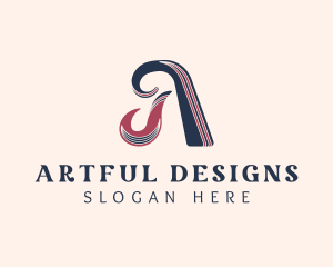 Event Styling Stripe Ribbon logo design