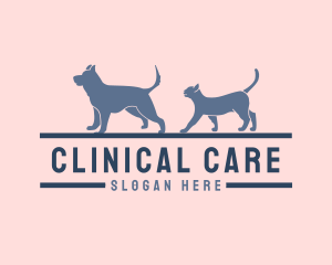 Pet Animal Clinic logo design