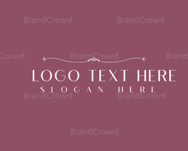 Elegant Feminine Jewelry Logo