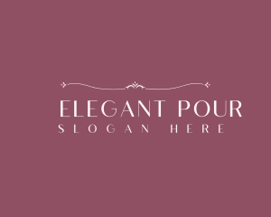 Elegant Feminine Jewelry logo design