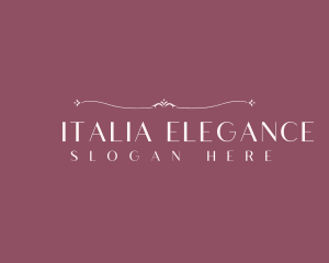 Elegant Feminine Jewelry logo design