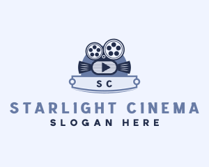 Cinema - Film Studio Cinema logo design
