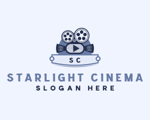 Film Studio Cinema logo design