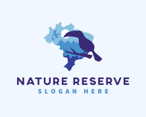 Reserve - Forest Brazil Toucan logo design