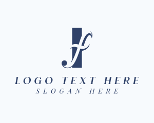 Letter F - Fashion Boutique Letter F logo design