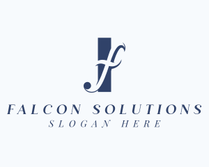 Fashion Boutique Letter F logo design