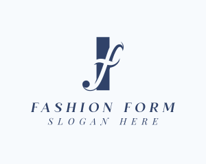 Fashion Boutique Letter F logo design