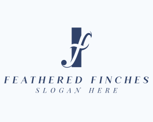 Fashion Boutique Letter F logo design