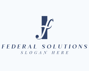 Fashion Boutique Letter F logo design