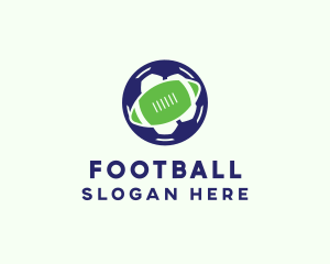 Soccer & Football Ball logo design